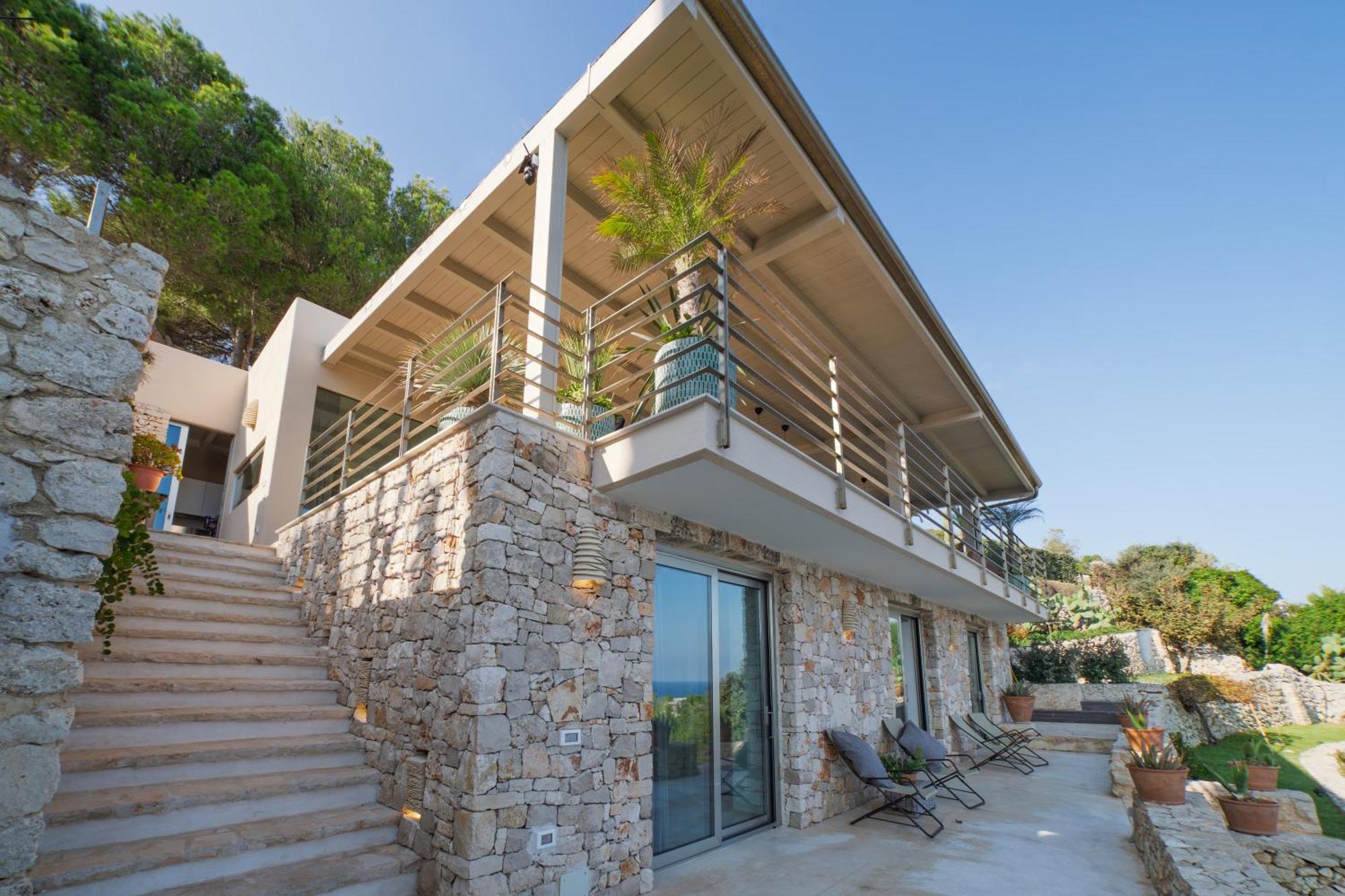 Villa Cliff 加利亚诺德尔卡波 外观 照片